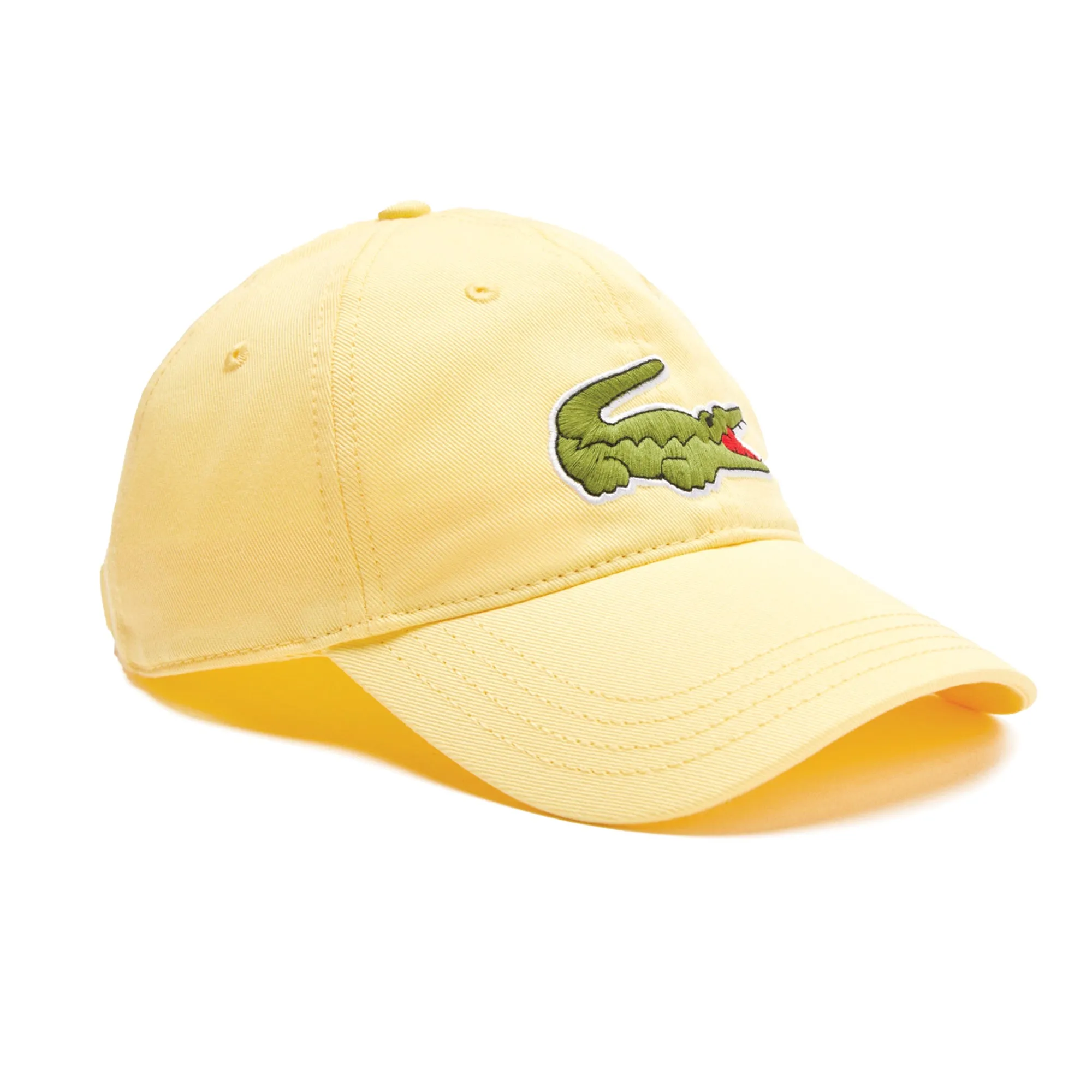 Lacoste Large Croc Cap in Yellow - RK9871