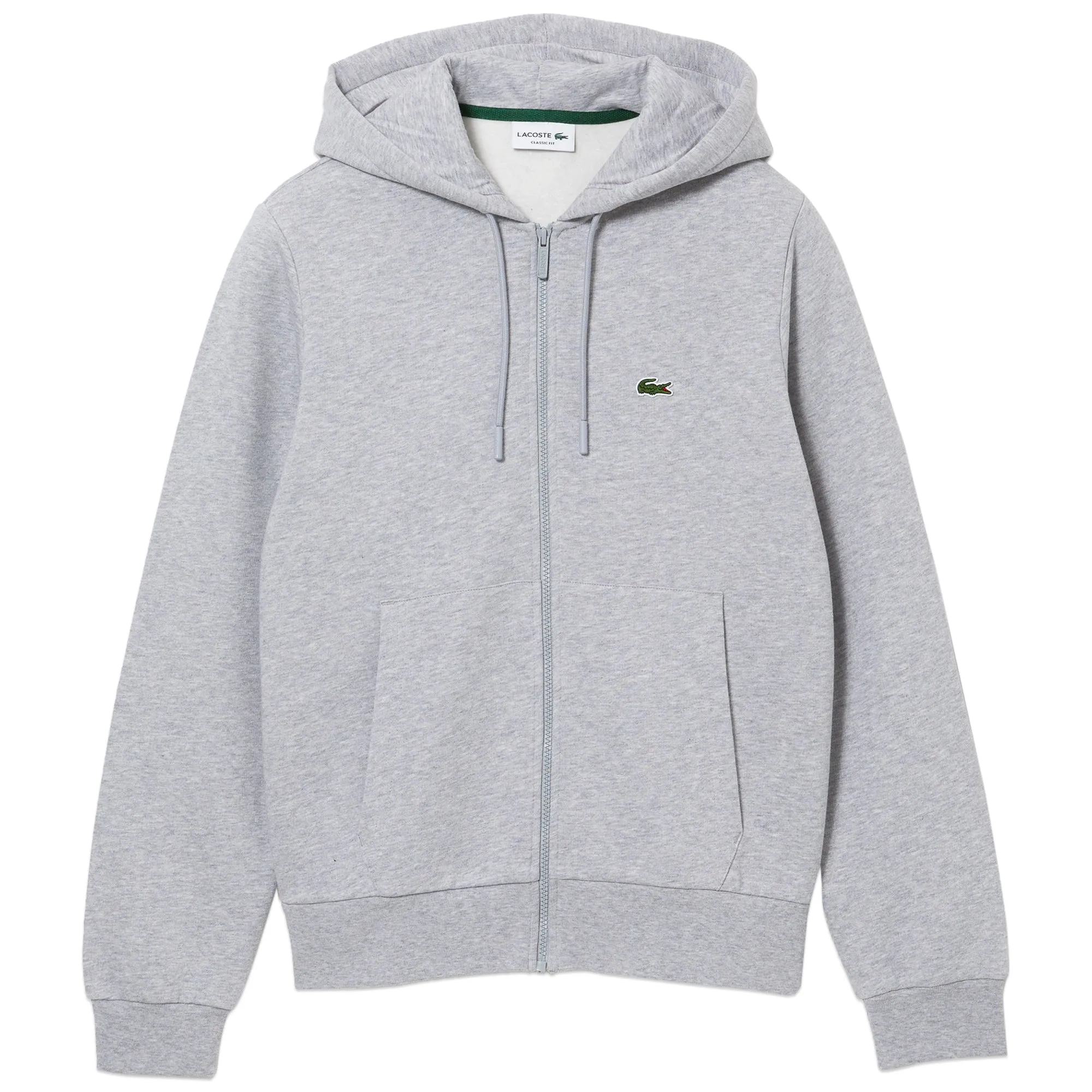 Lacoste Silver Full Zip Hood SH9626