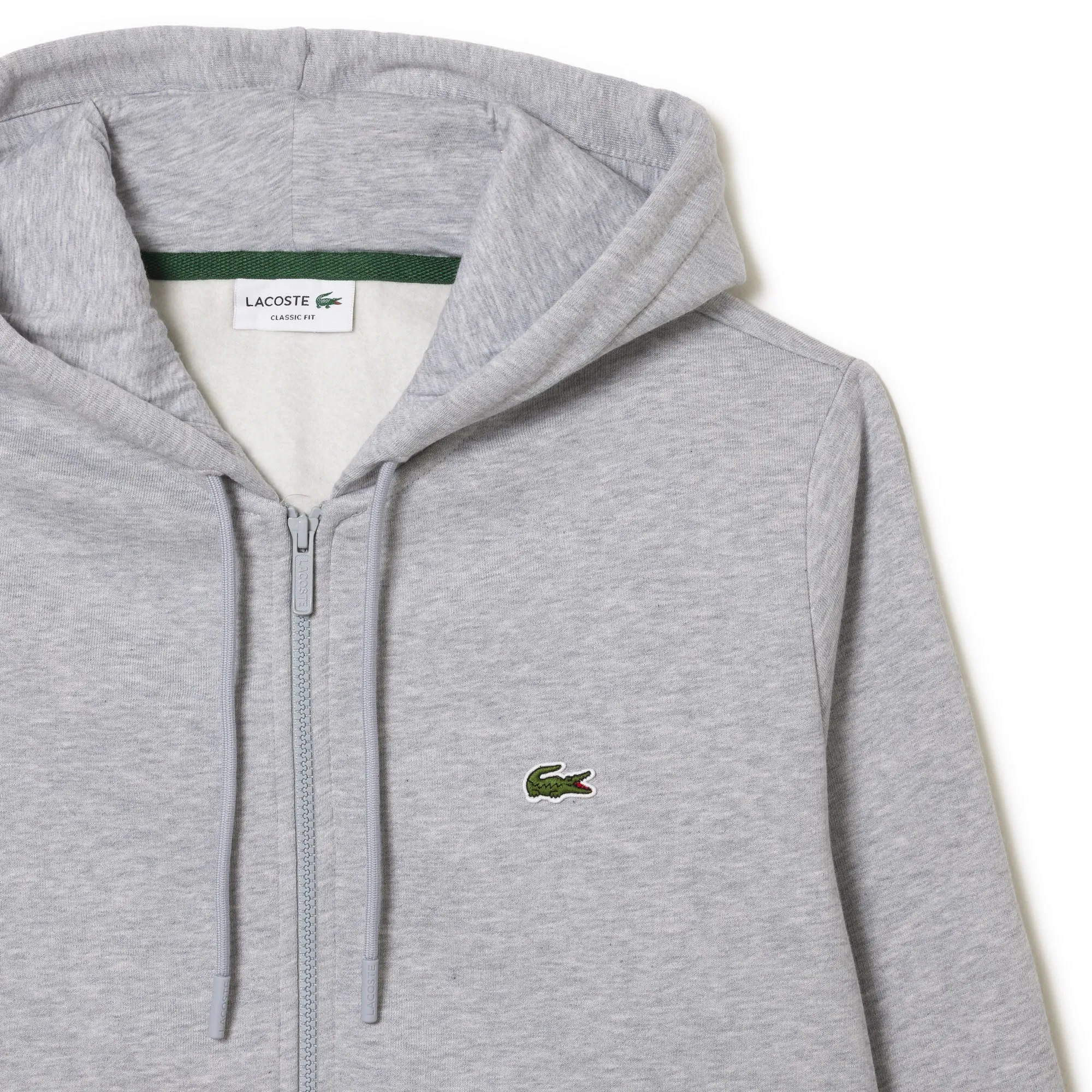 Lacoste Silver Full Zip Hood SH9626