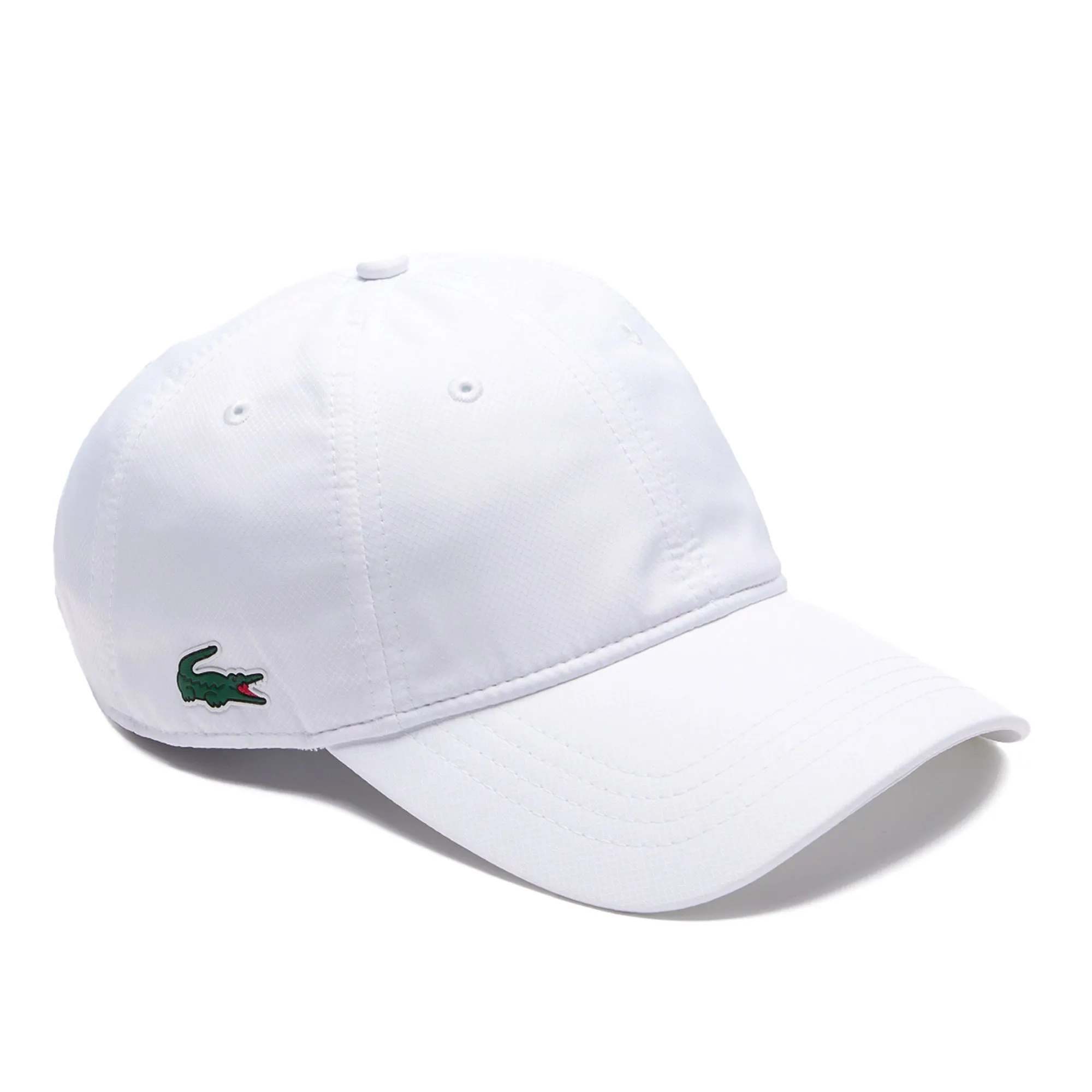 Lacoste White Lightweight Cap - RK2662 Sport Collection - Shop Now.