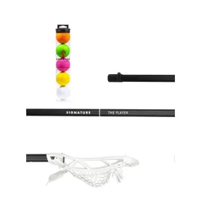 Lacrosse Junior Bundle: Junior Stick Set + Colorful Ball Tube | Lacrosse Gear