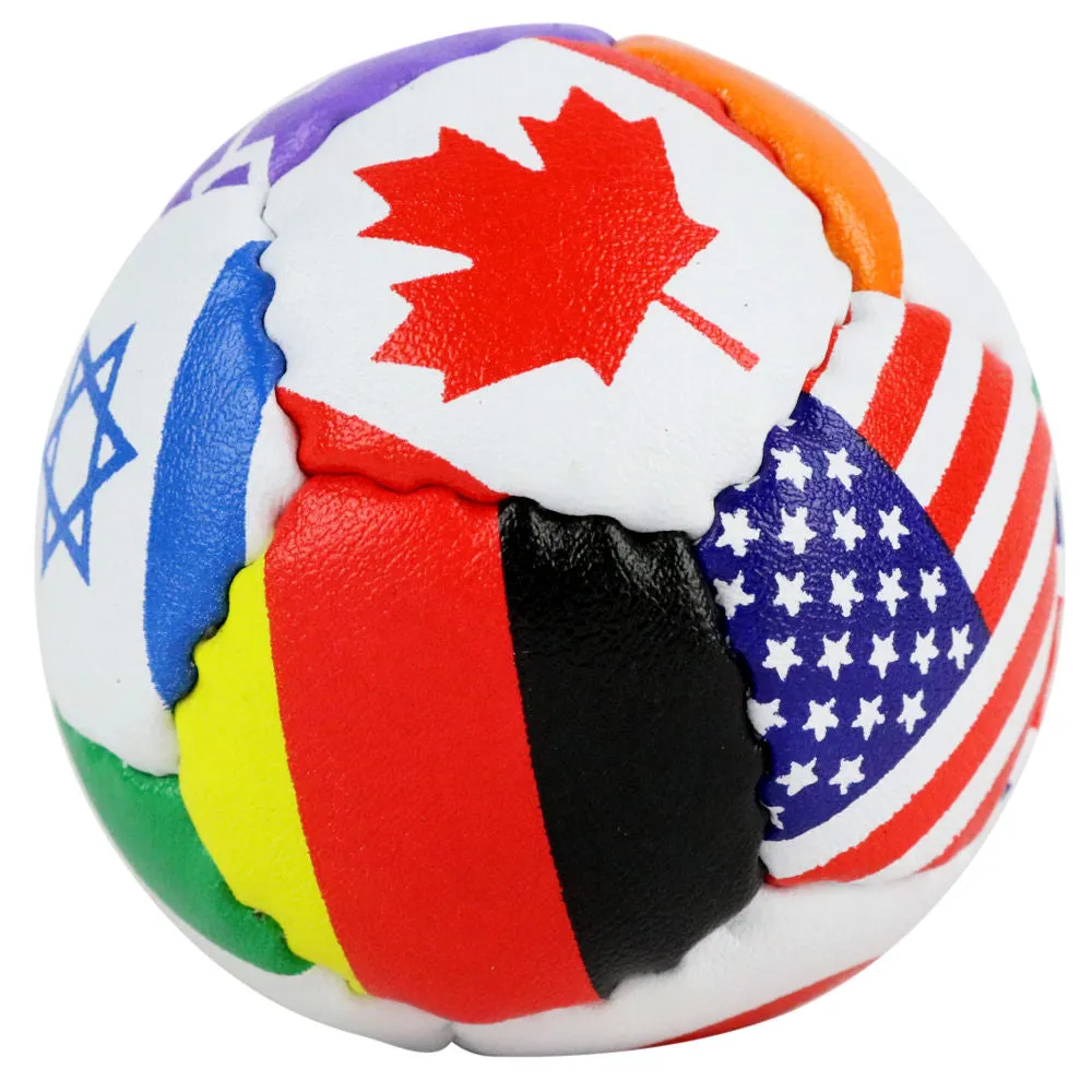 Lacrosse Practice Ball with Flags