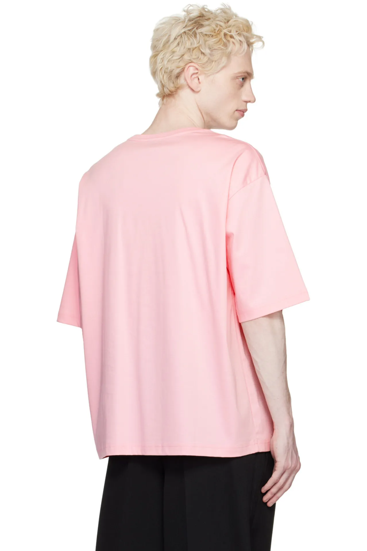 LANVIN | Crew Neck Cotton Short Sleeve Logo T-Shirts