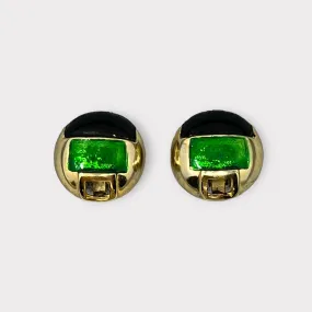 Lanvin Button Earrings | Shop Now