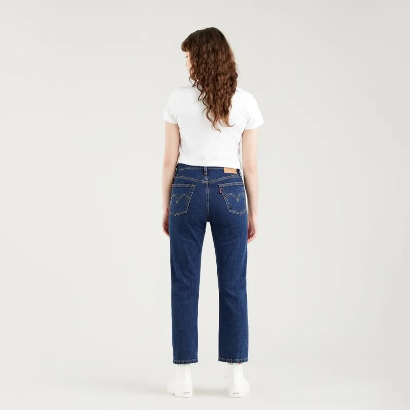 Levi's 501 Cropped - Salsa Stonewash Blue Jeans