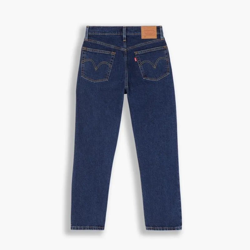 Levi's 501 Cropped - Salsa Stonewash Blue Jeans