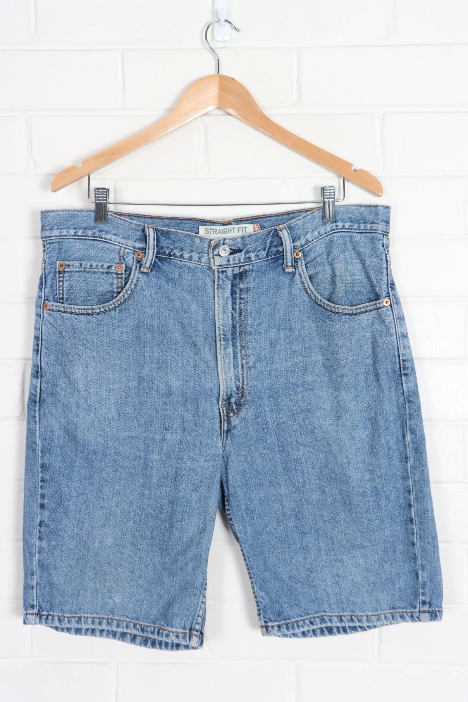 Levi's 505 Denim Shorts 36, Straight Fit