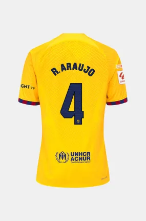 LFP  FC Barcelona fourth shirt 23/24 – Junior  - R. ARAUJO