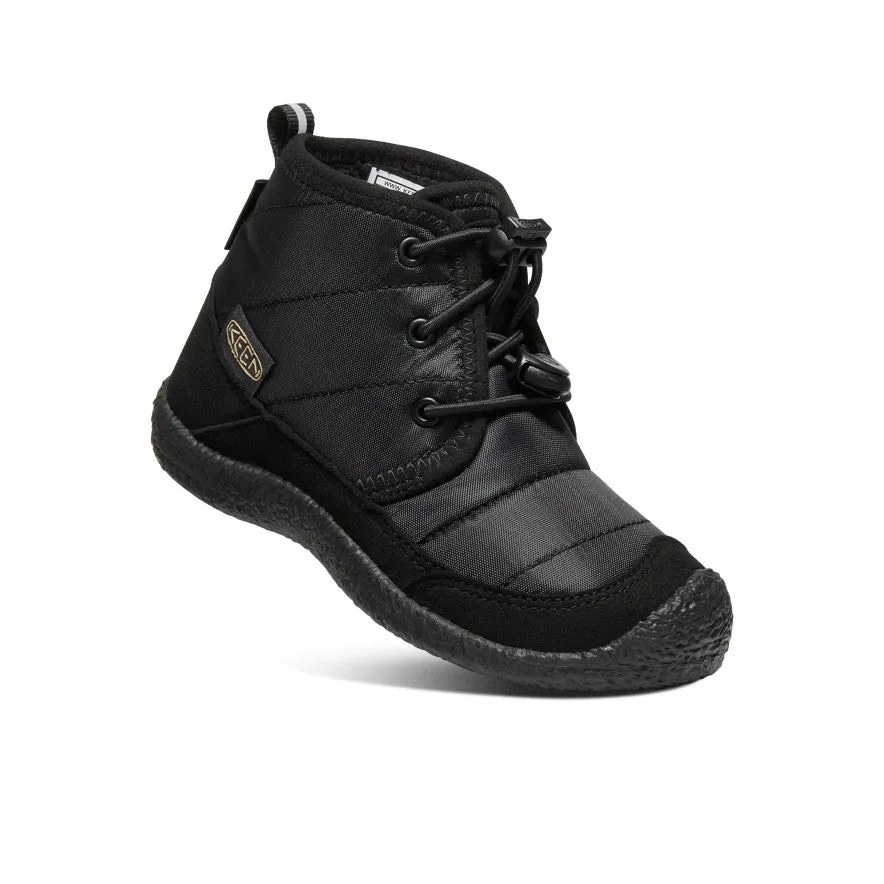 Little Kids' Howser II Waterproof Chukka - Black/Black | Waterproof Chukka Boots for Little Kids