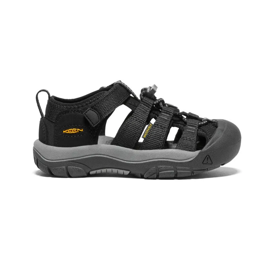 Little Kids' Newport H2 Sandals | Black/Keen Yellow