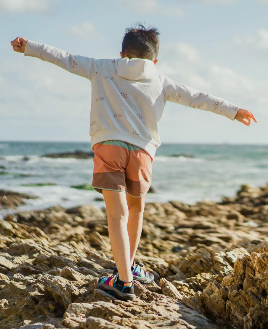 Little Kids' Newport H2 Sandals | Black/Keen Yellow