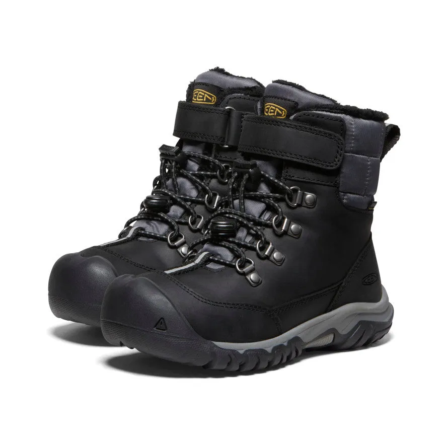 Little Kids' Waterproof Winter Boot | Black/Magnet