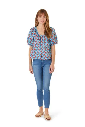 Livro Day Shirt, Sprig Floral