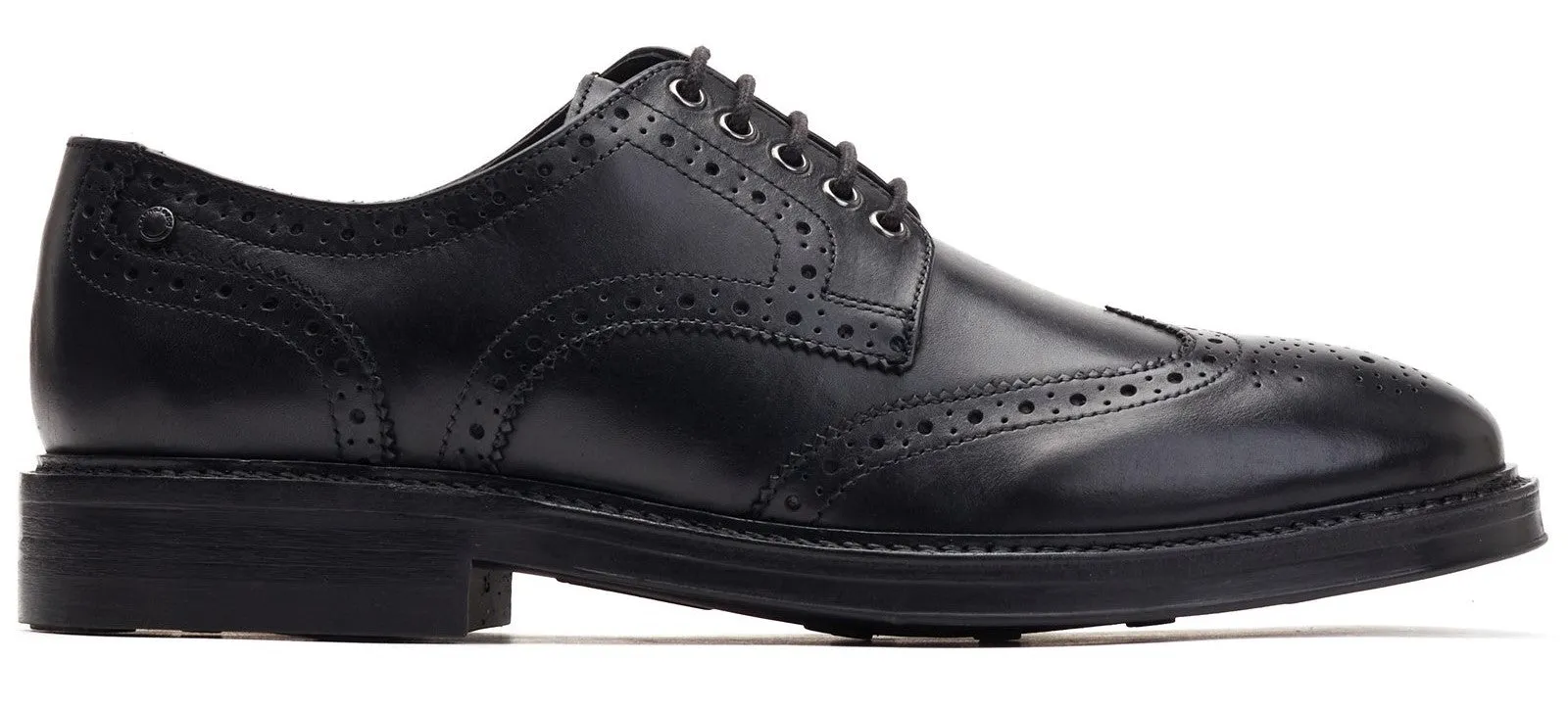 London Bryce Men's Leather Brogue Lace Up Shoe