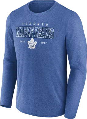 Maple Leafs Long Sleeve Men's Wordmark T-Shirt