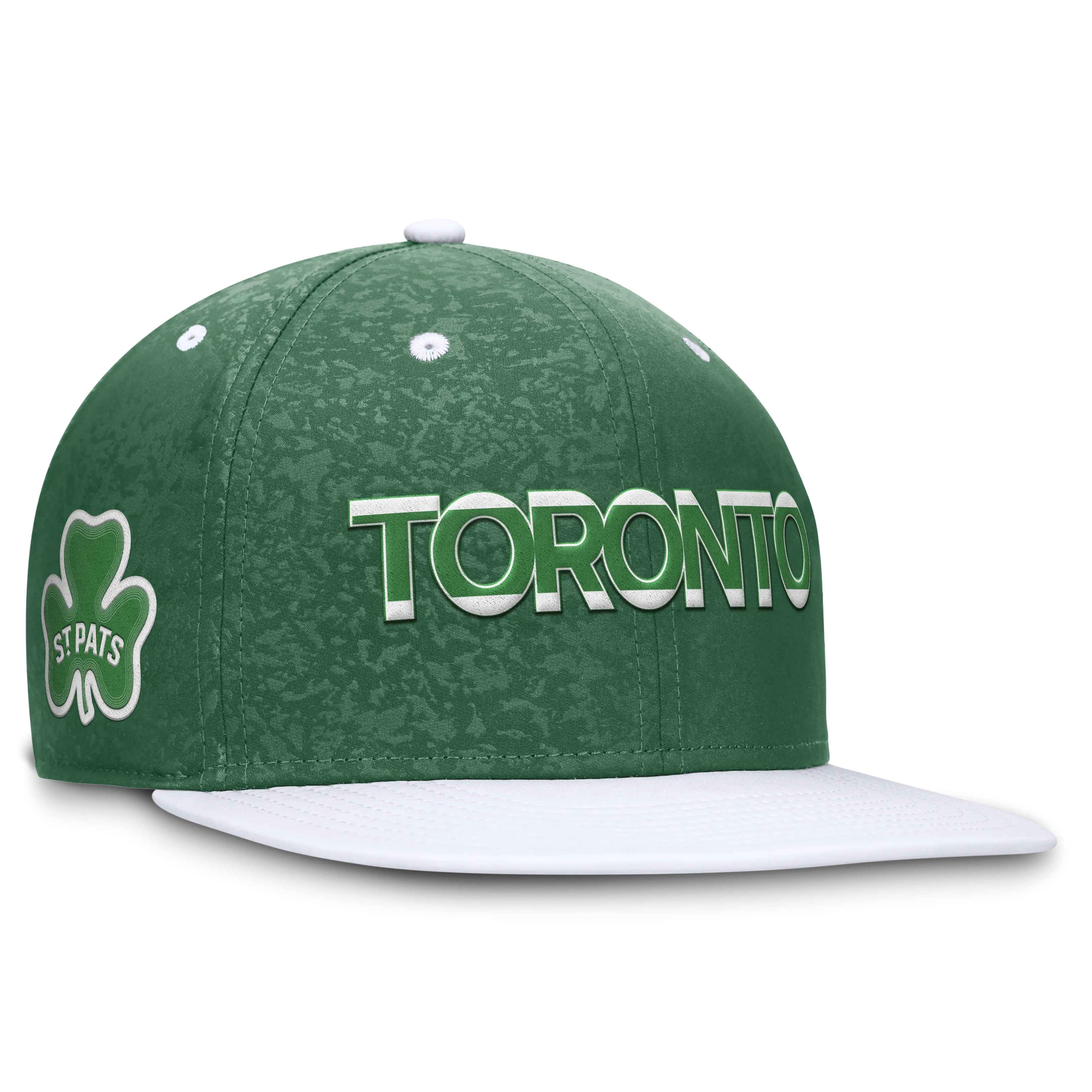 Maple Leafs Men's 2024 St. Patricks Day Snapback Hat