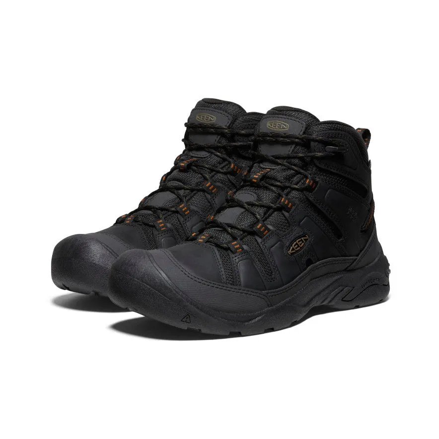 Men's Waterproof Boot | Black/Curry