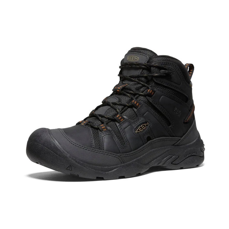 Men's Waterproof Boot | Black/Curry