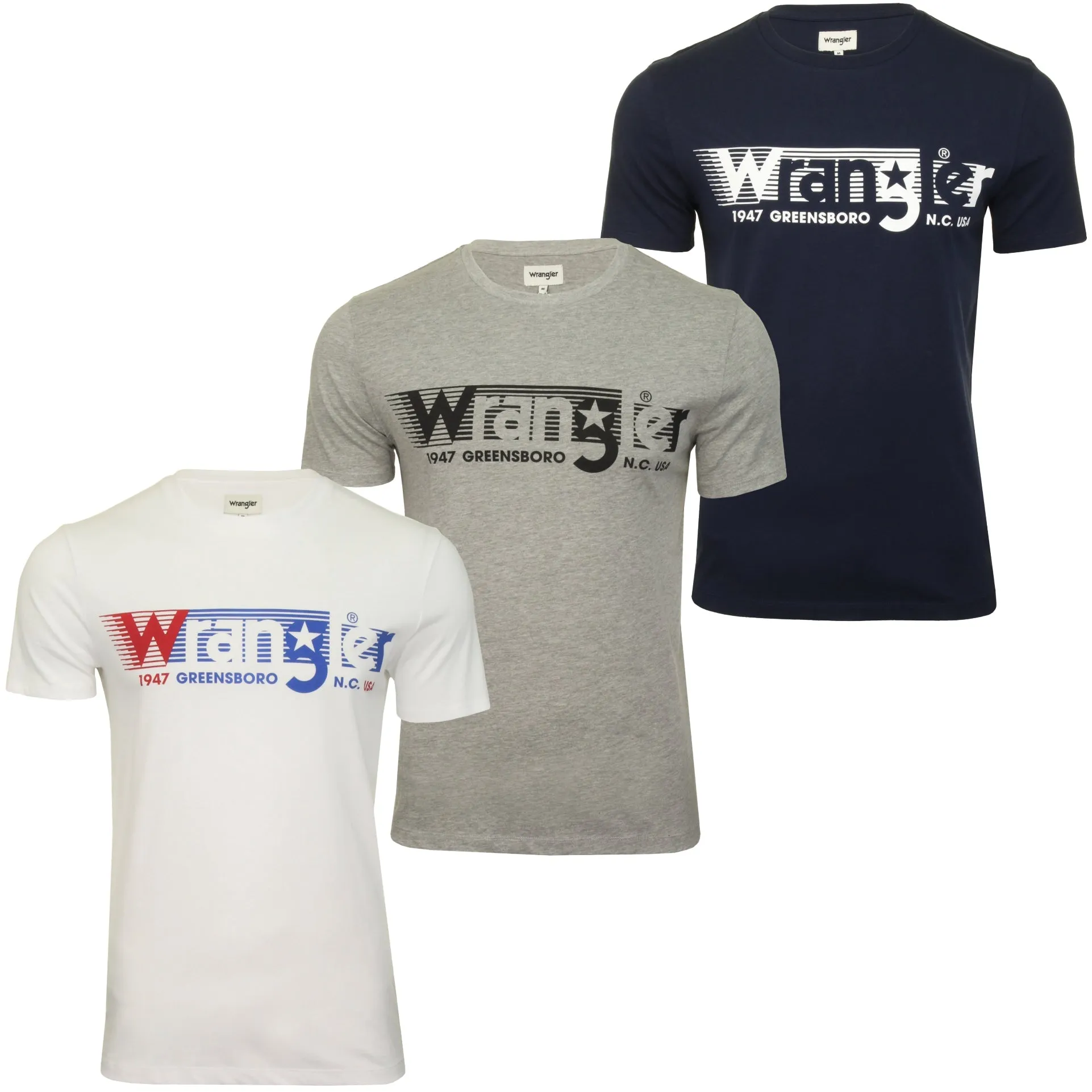 Men's Wrangler T-Shirt Short Sleeve Wrangler Tee