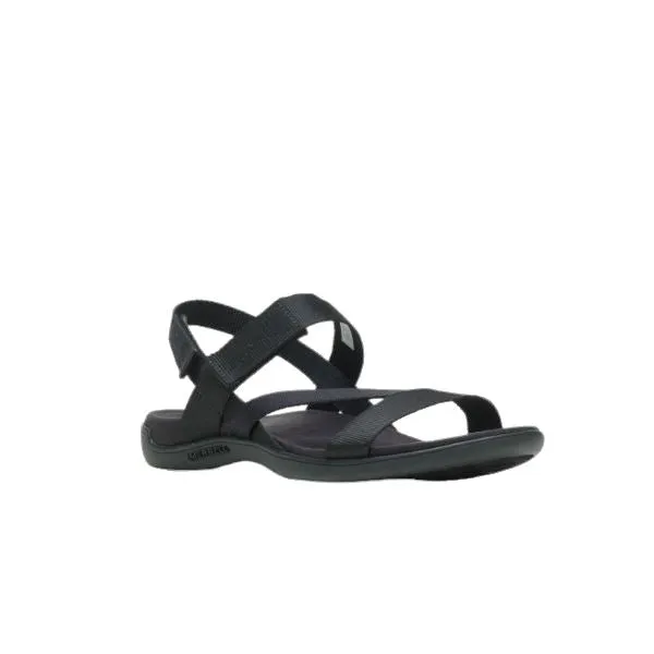 Merrell black 3-strap web district shoe J004690