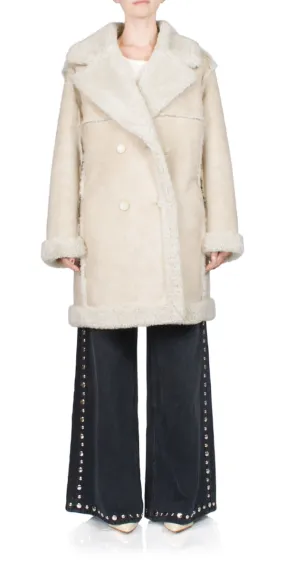 Midi Jetz Coat - Milk