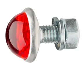 Mini Round Glass Reflector, Various Colors