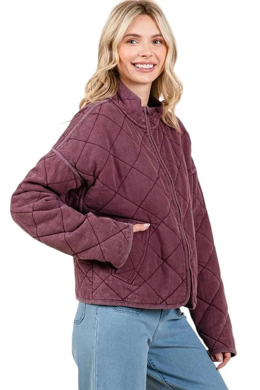 MITTOSHOP QUILTED JACKET