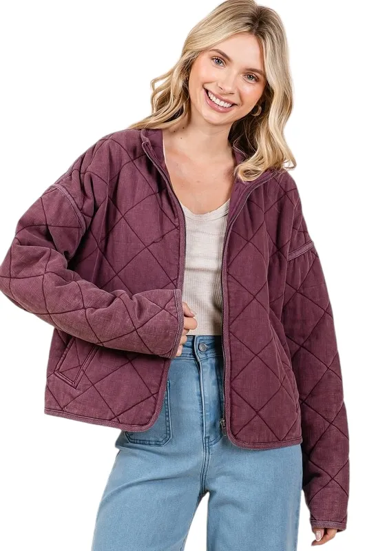 MITTOSHOP QUILTED JACKET