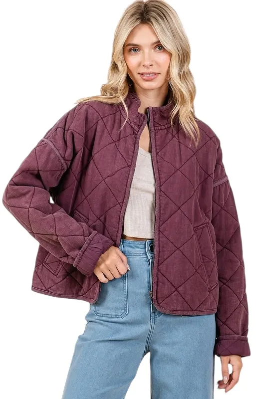 MITTOSHOP QUILTED JACKET