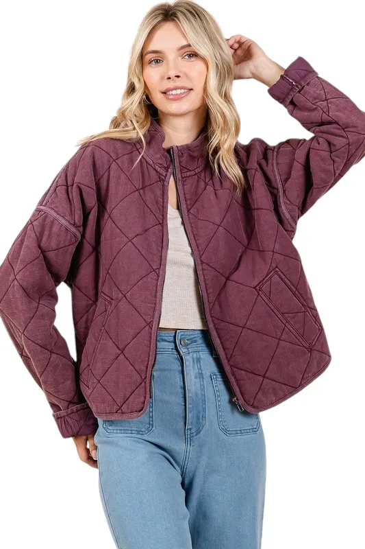 MITTOSHOP QUILTED JACKET