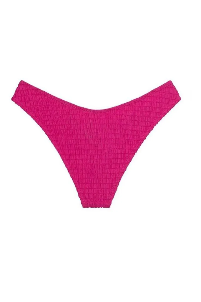 Montce Lulu Bikini Bottom Hibiscus Scrunch Sale