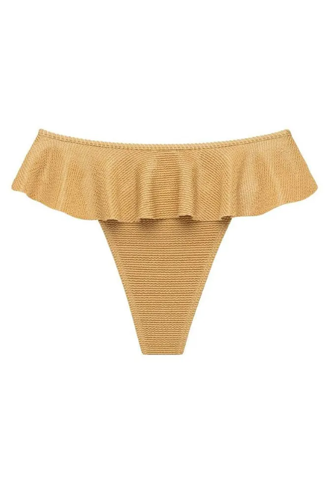 Montce - Tamarindo Ruffle Bottom - Goldie on Final Sale