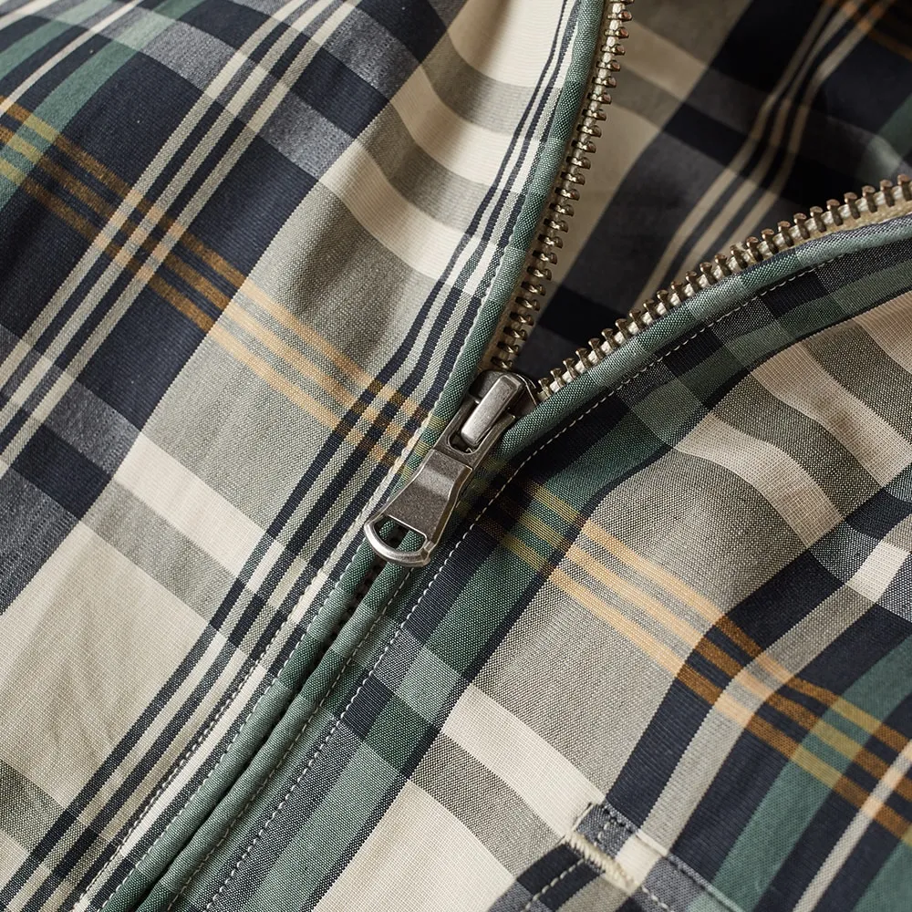 Nanamica Checkered Wind Jacket - the ultimate blend of style and functionality.