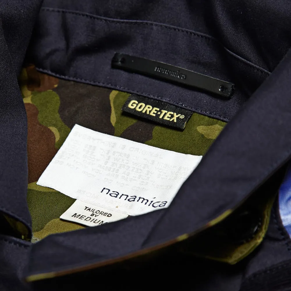 Nanamica Marine Navy Gore-Tex Short Coat with Soutien Collar