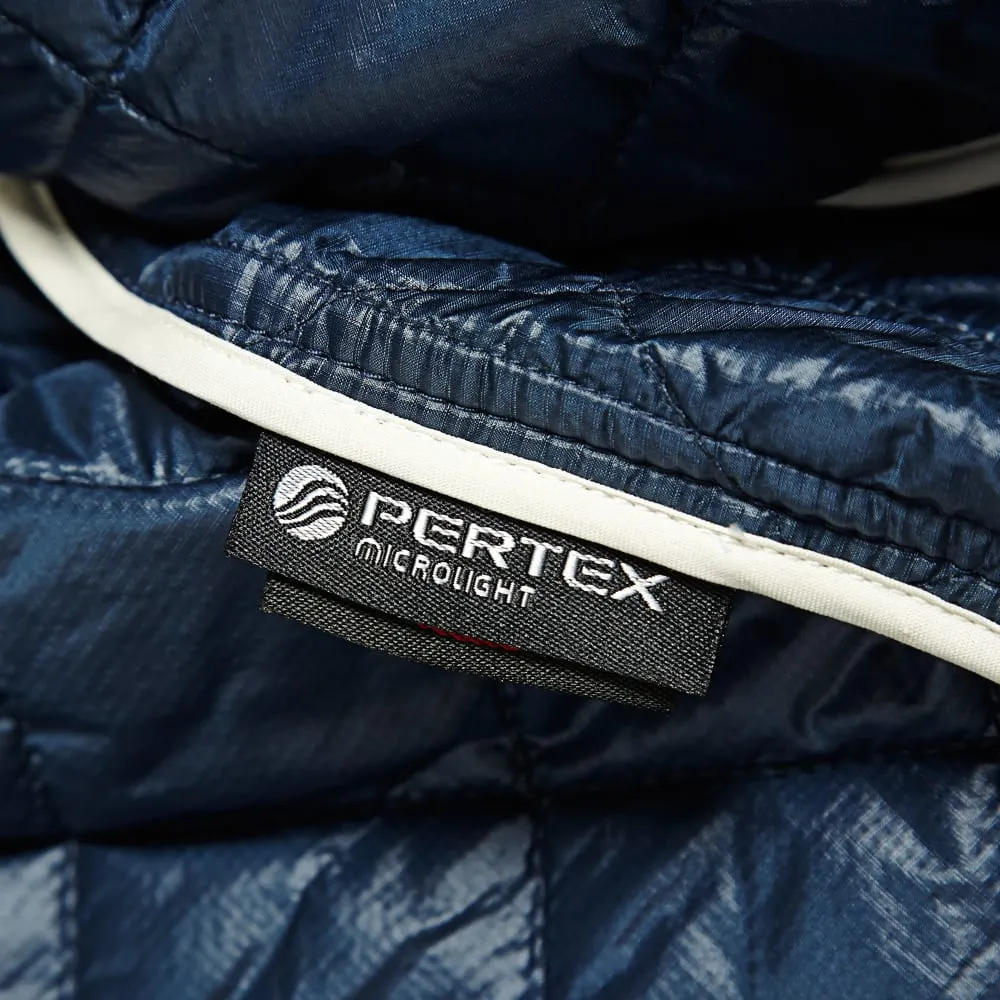 Nanamica Marine Navy Pertex Riding Quilted Jacket