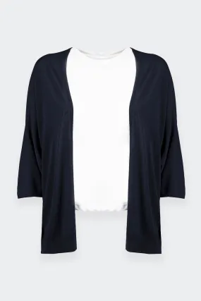 Navy Blue Filo Cardigan