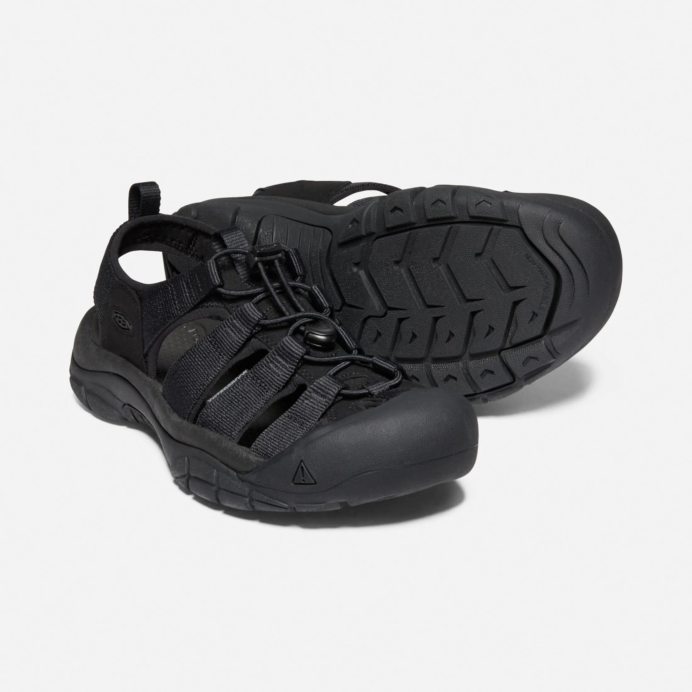 Newport H2 Triple Black Women's Water Shoes