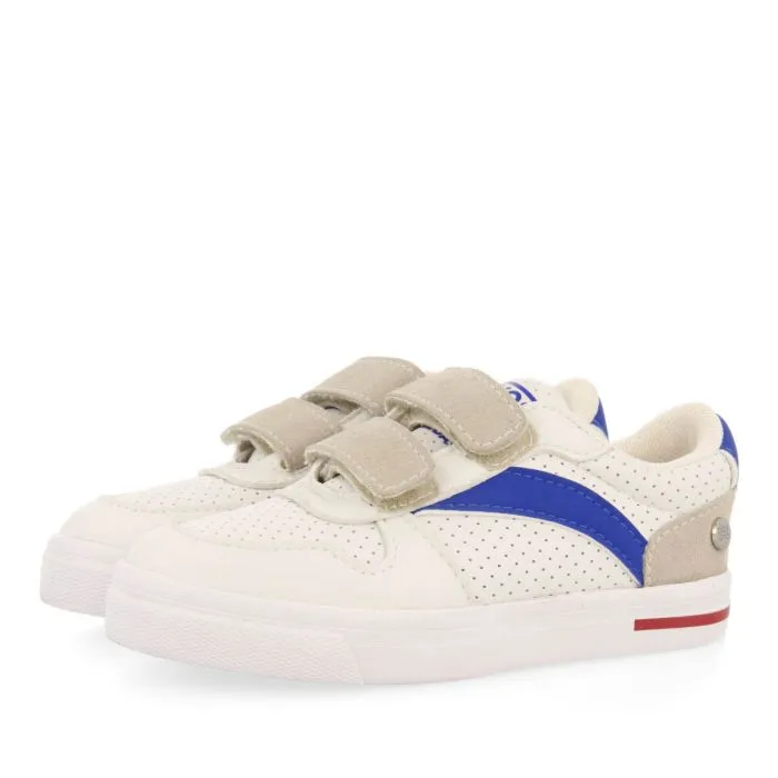 Nezel boys blue sneakers with adjustable strap