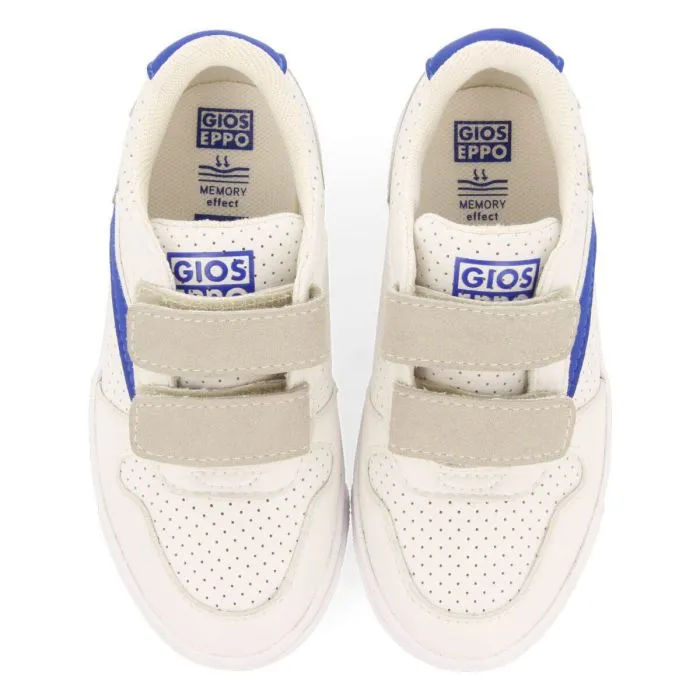 Nezel boys blue sneakers with adjustable strap