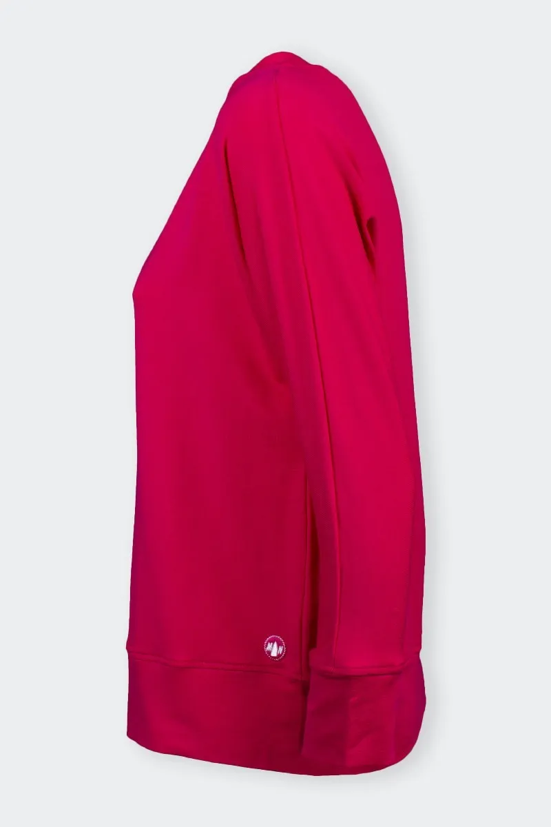 Oversized Fuchsia Sweater