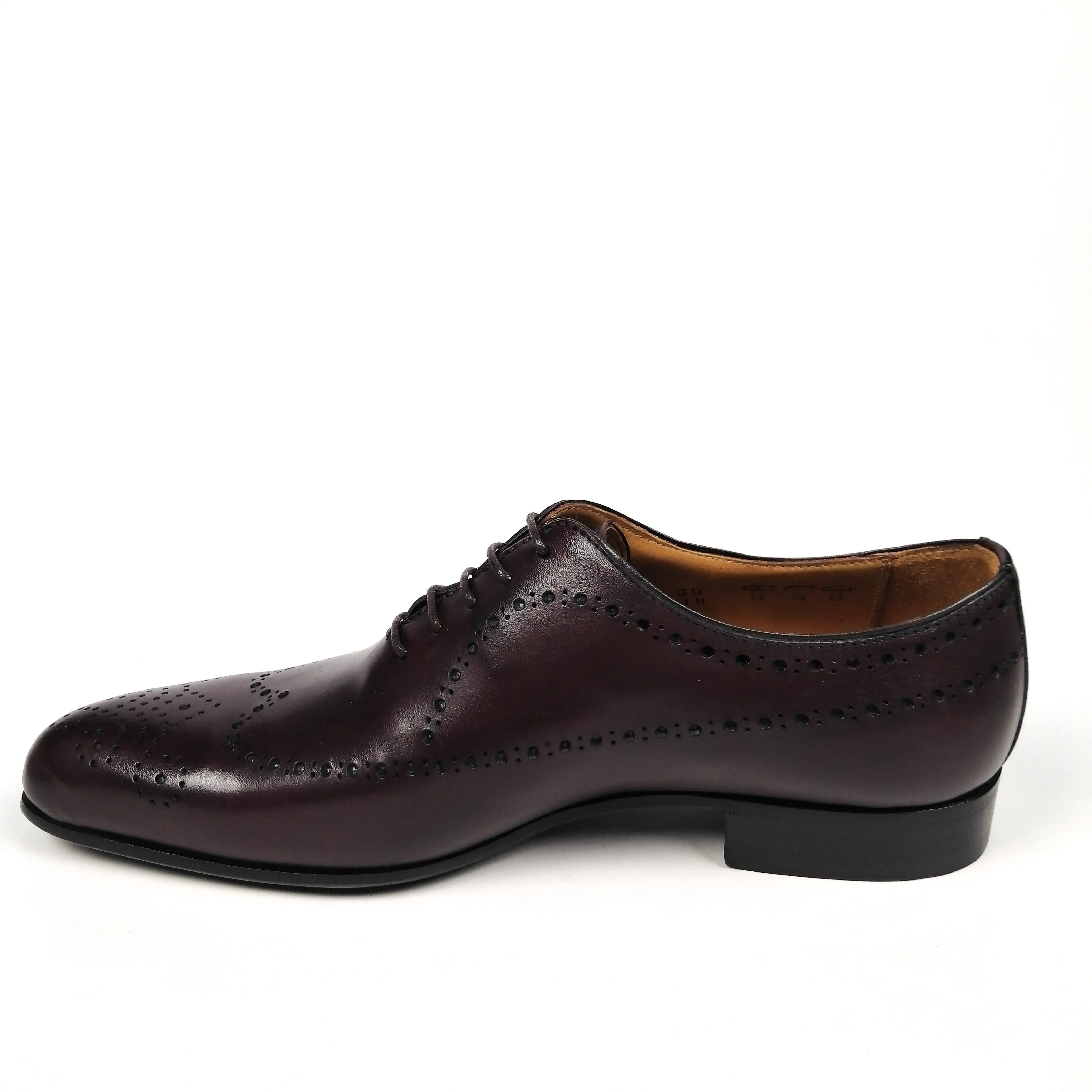 Paco Milan Burgundy Men's Shoes 4596B