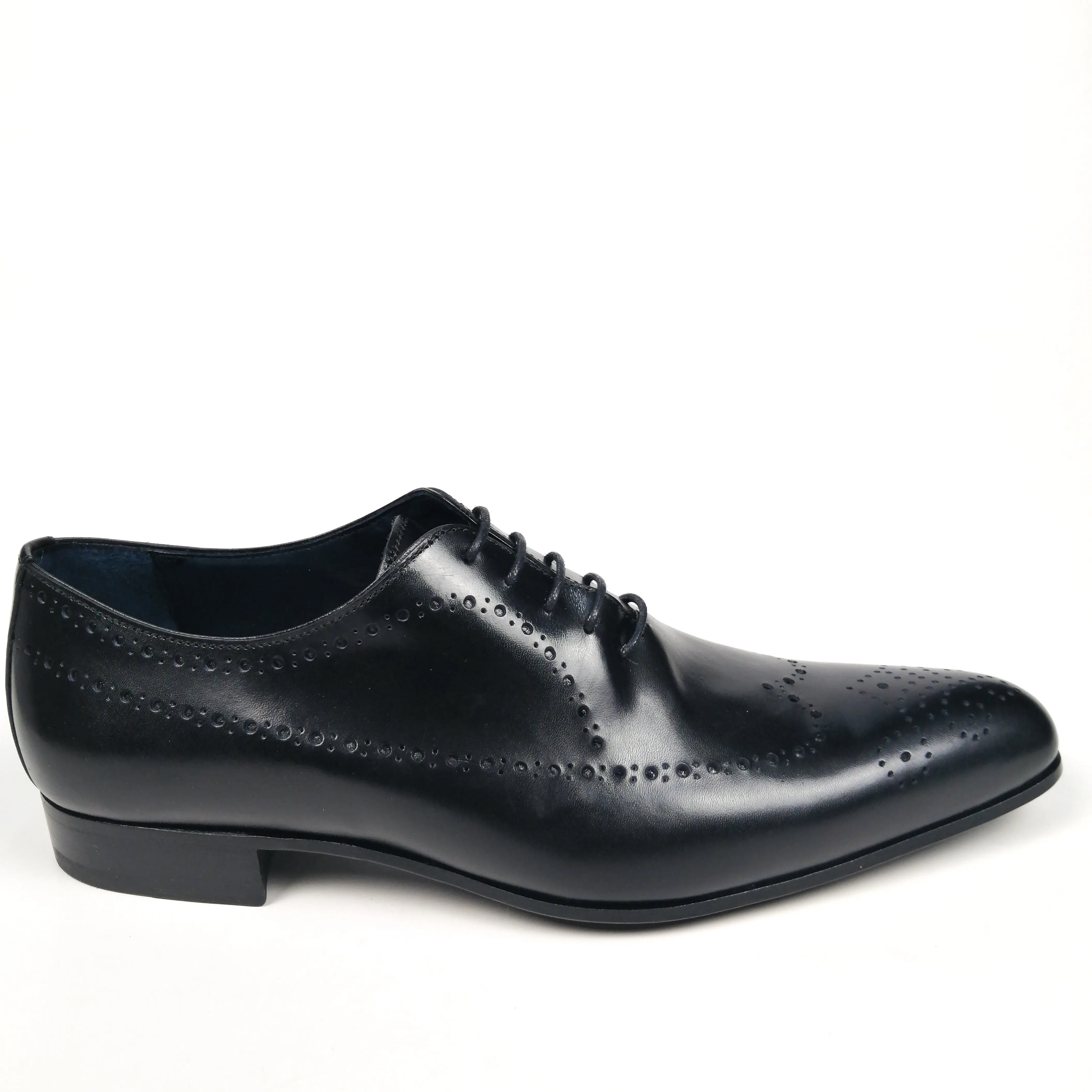 Paco Milan men's black shoes.