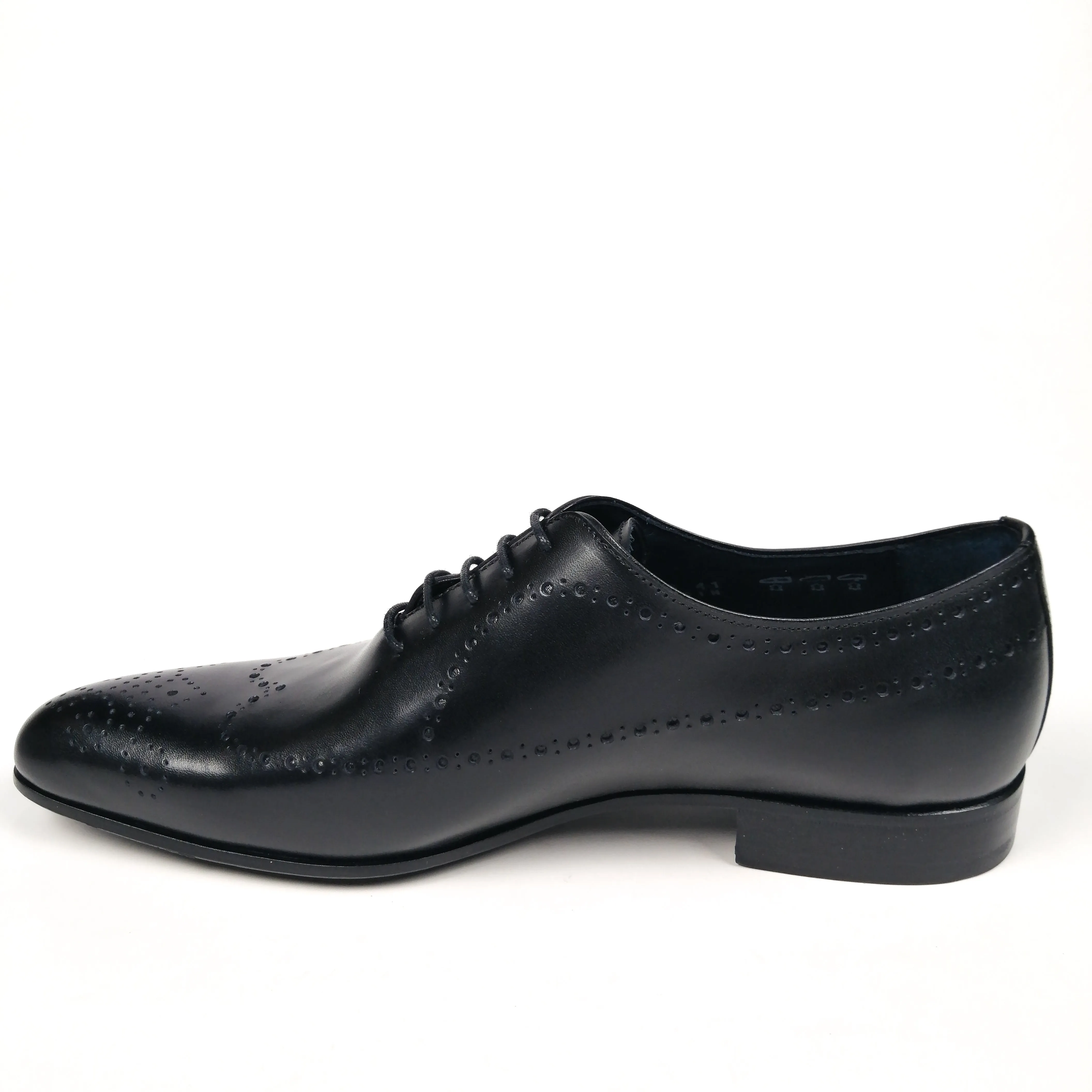 Paco Milan men's black shoes.