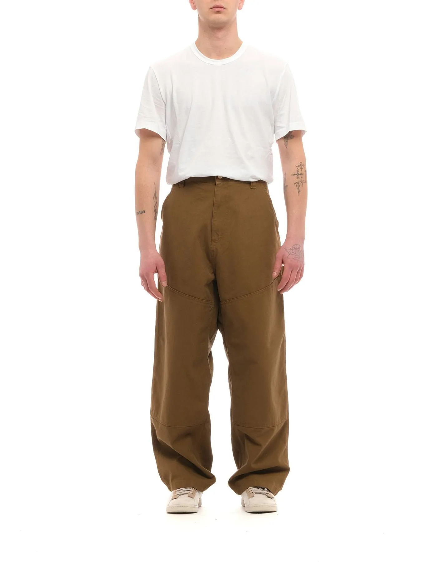 Pants for men brown Carhartt.