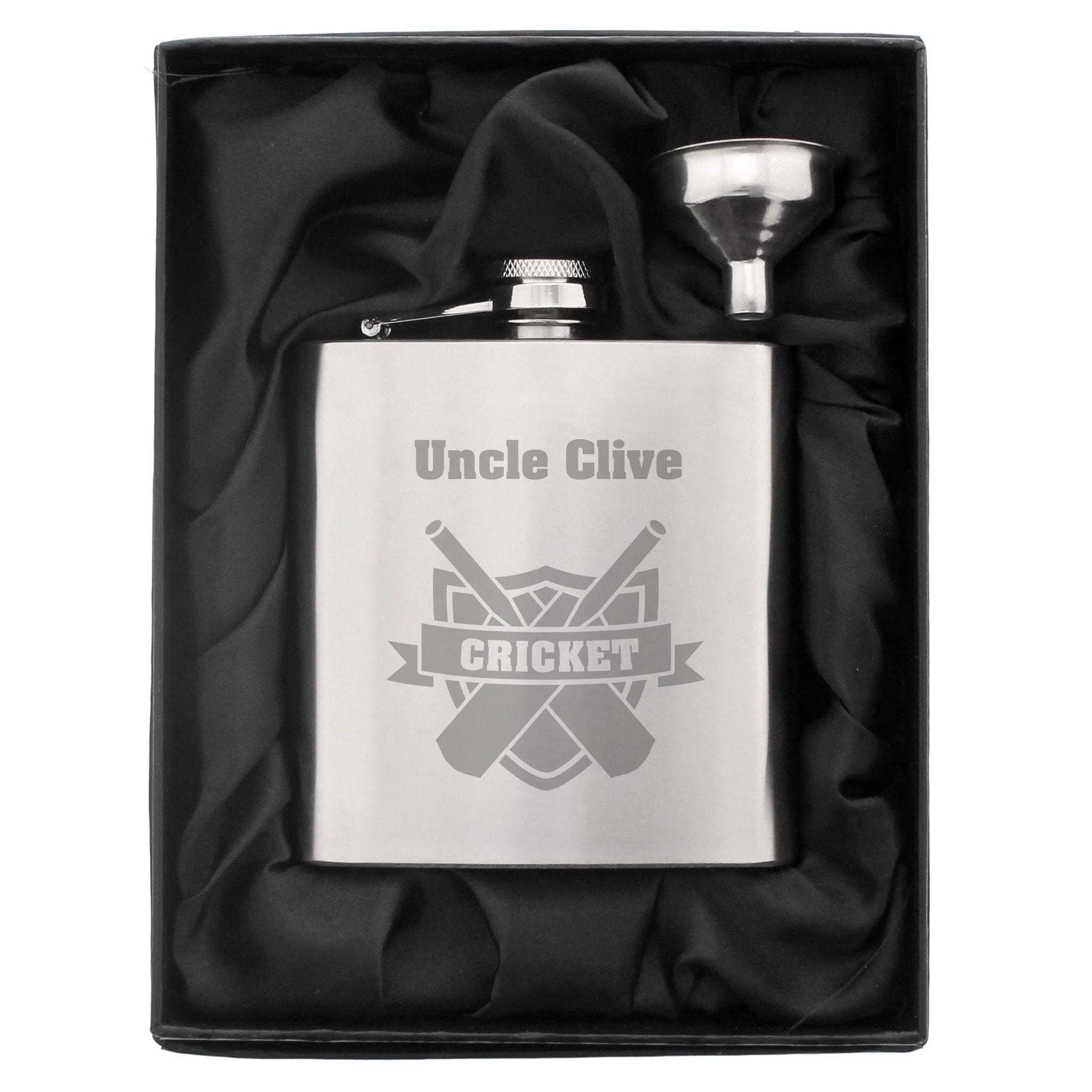 Personalized Cricket Flask for Cricket Enthusiasts