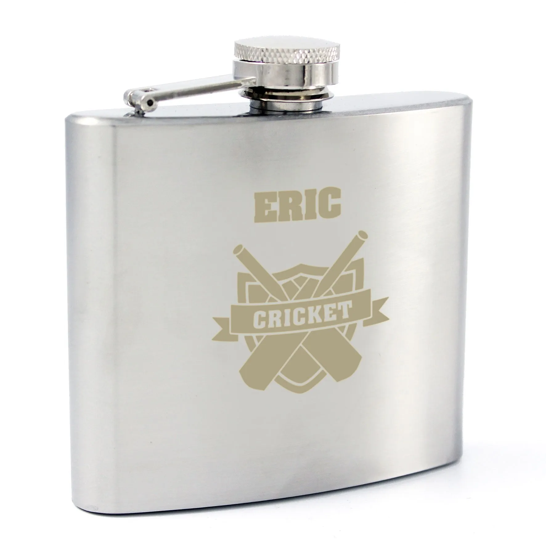 Personalized Cricket Flask for Cricket Enthusiasts