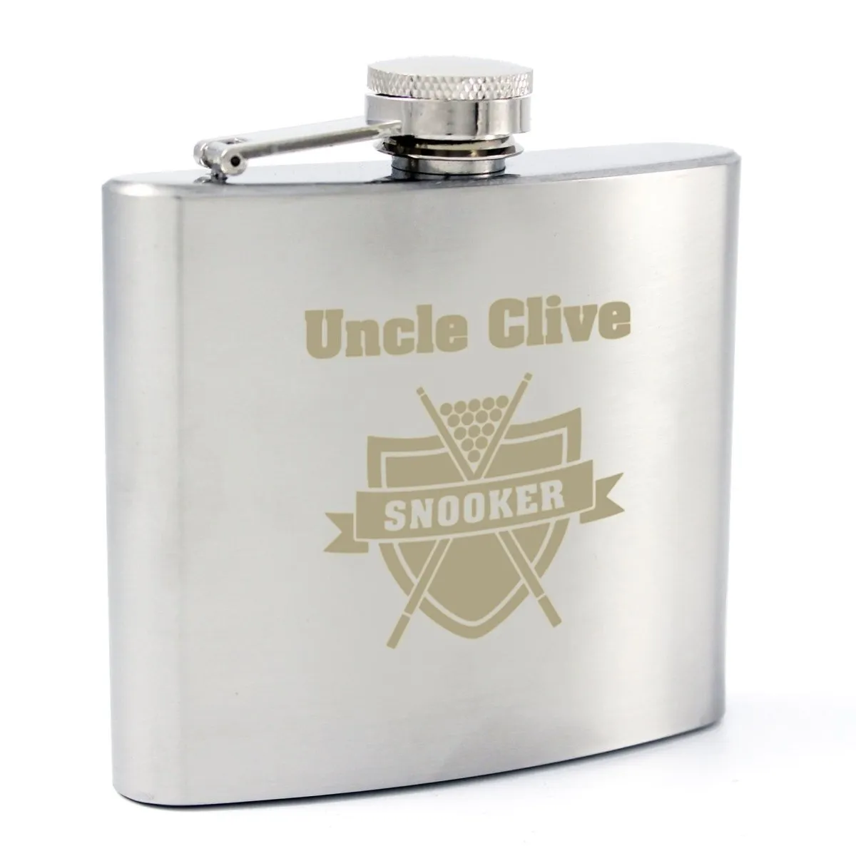 Personalized Snooker Flask