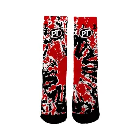 Peters Township Girls Lacrosse Club Colorful Socks