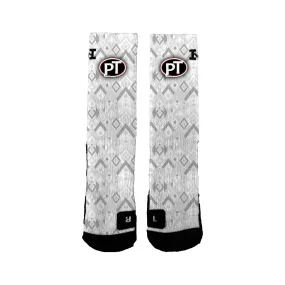 Peters Township Girls Lacrosse Club Geo Socks