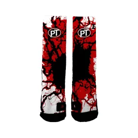 Peters Township Lacrosse Club Lightning Socks - Girls' Lacrosse Gear